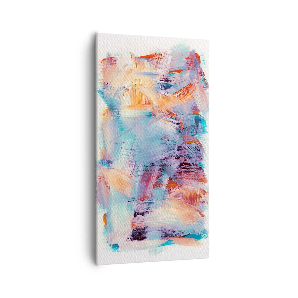 Obraz na płótnie - Kolorowy bałagan - 55x100 cm