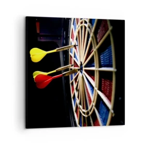 Obraz na płótnie - W samo sedno - 50x50 cm