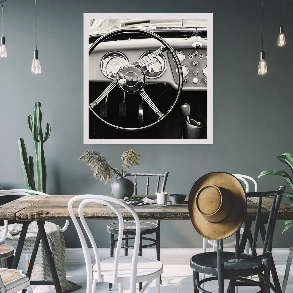 Plakat - Marzenie kolekcjonera - 50x50 cm