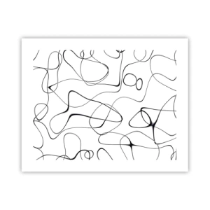 Plakat - Ścieżki życia, koleje losu - 50x40 cm