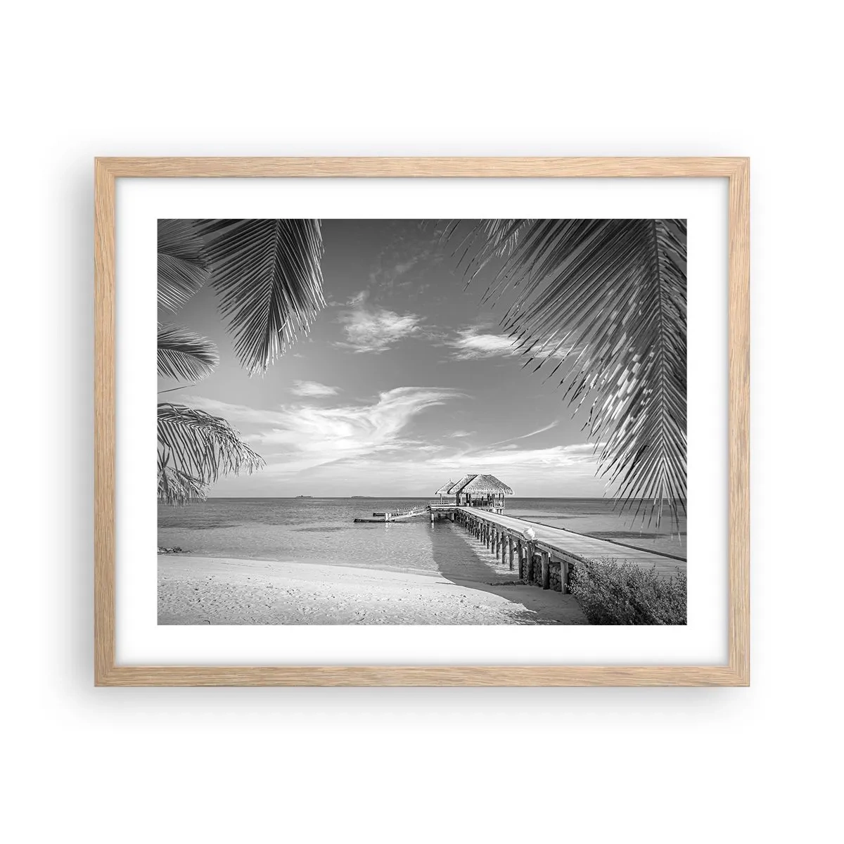 Plakat w ramie jasny dąb - Wspomnienie czy marzenie? - 50x40 cm