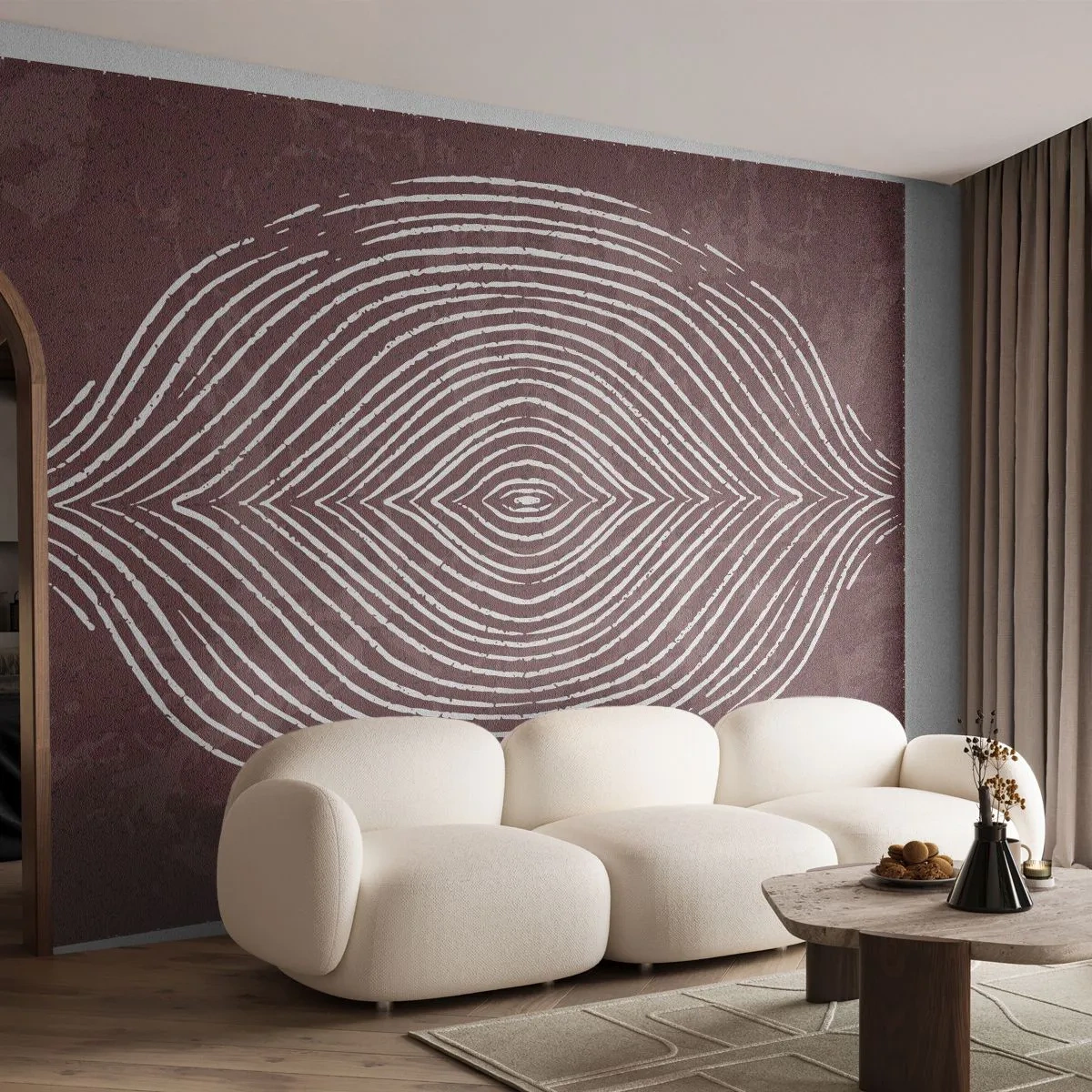 Fototapeta Standard Eco - Przestrzeń mówi - Boho, Postarzane, Sztuka - 150x105 cm