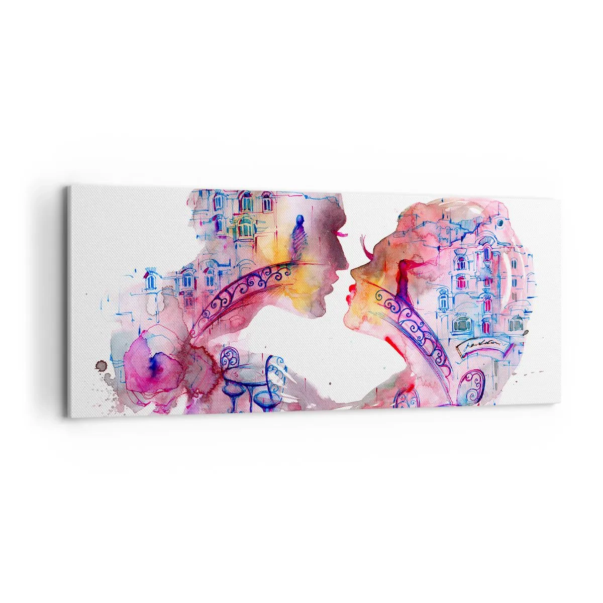 Obraz na płótnie - Tajemny most westchnień - 100x40 cm