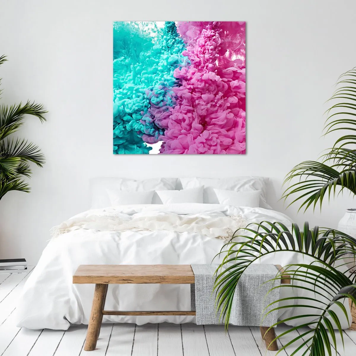 Obraz na płótnie - Decydujące starcie - 70x70 cm