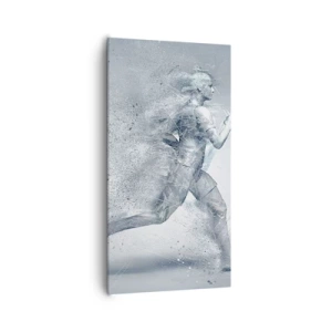 Obraz na płótnie - Energia krystalicznie czysta - 65x120 cm