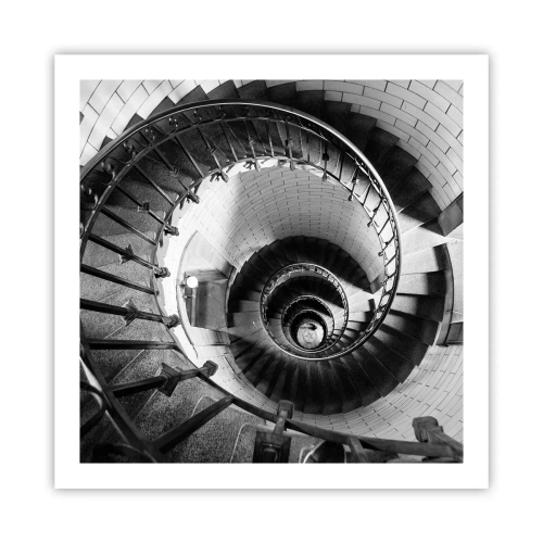 Plakat - Wyżej i wyżej - 60x60 cm