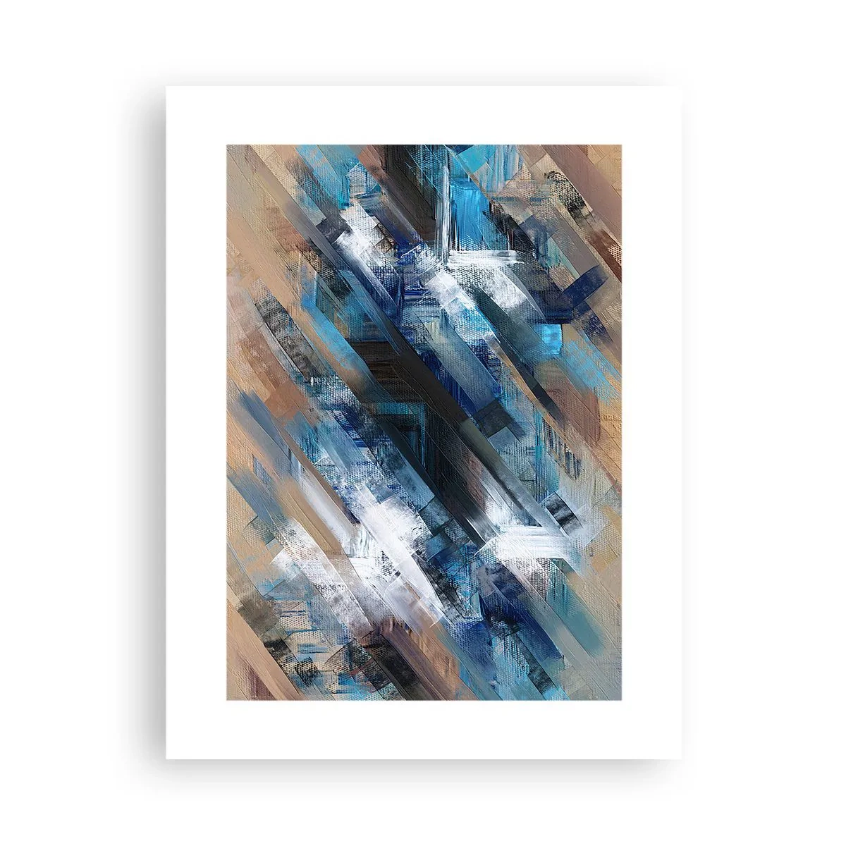Plakat - Po błękitnym skosie - 30x40 cm