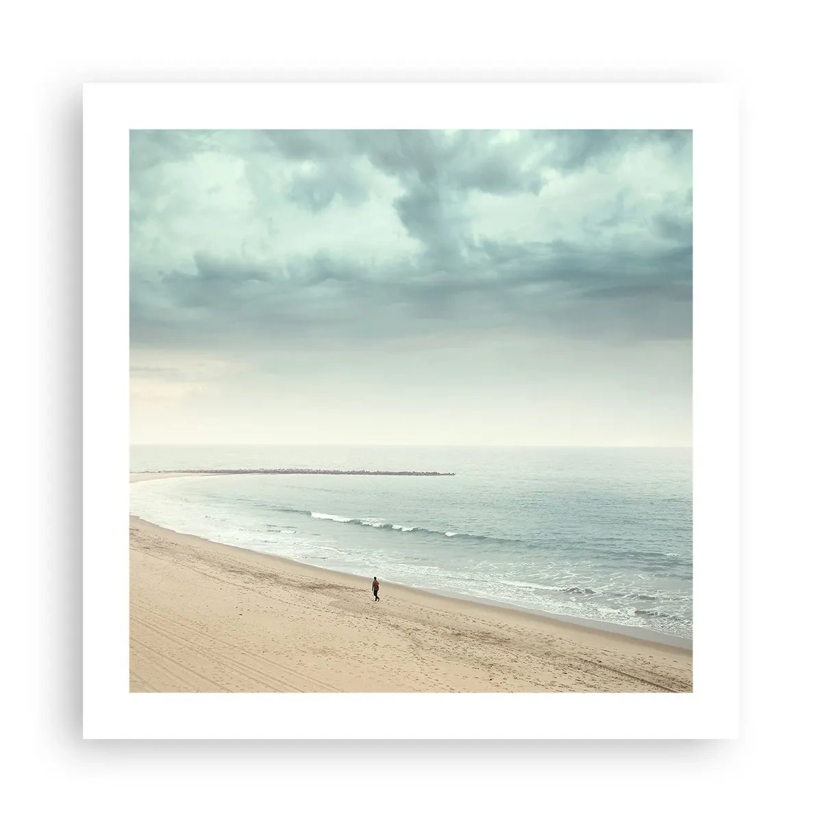 Plakat - w poszukiwaniu spokoju - 50x50 cm