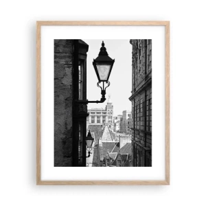 Plakat w ramie jasny dąb - Edynburska opowieść - 40x50 cm