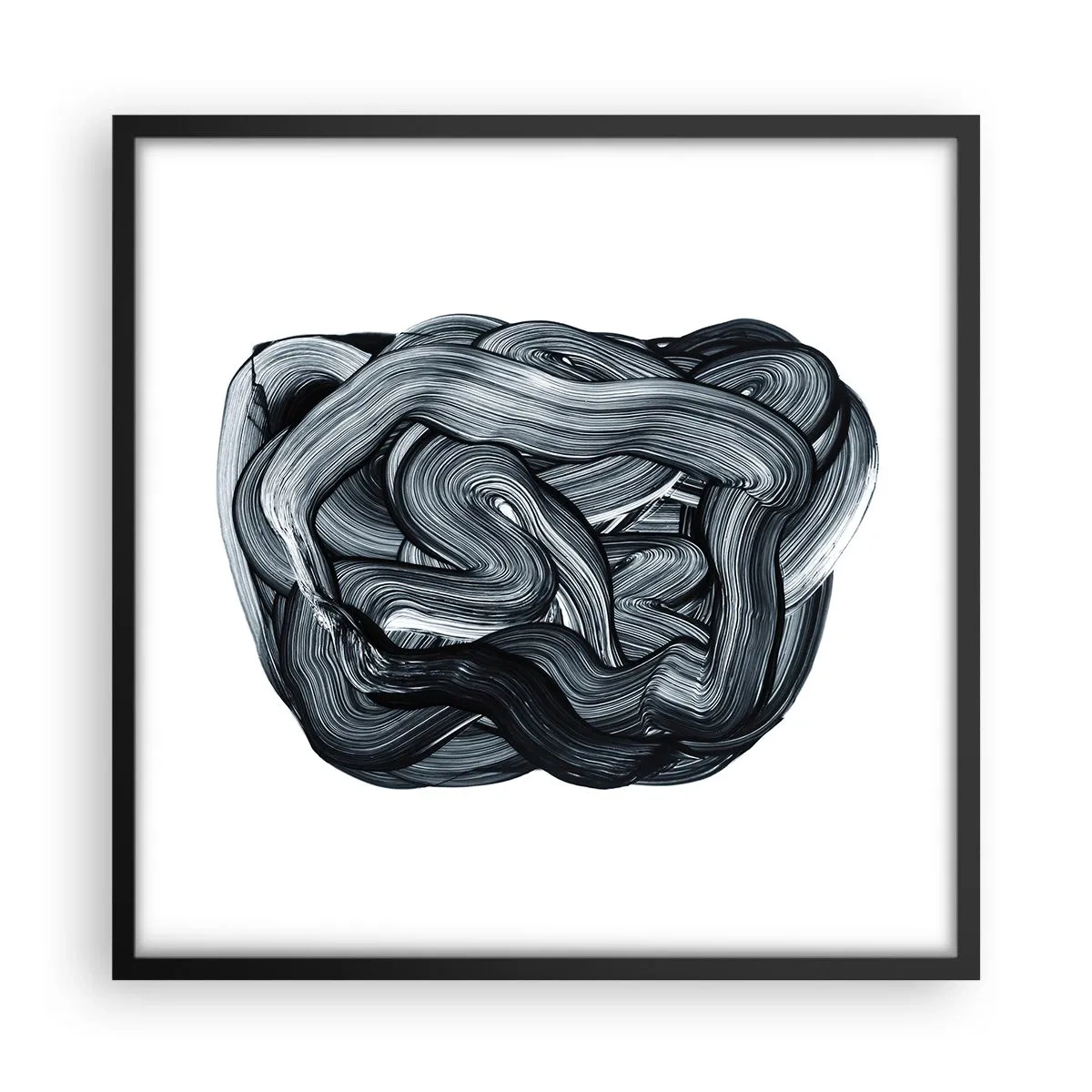 Plakat w czarnej ramie - To nie takie proste - 50x50 cm