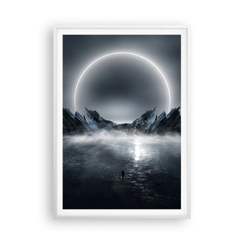 Plakat w białej ramie - Finał opowieści - 70x100 cm