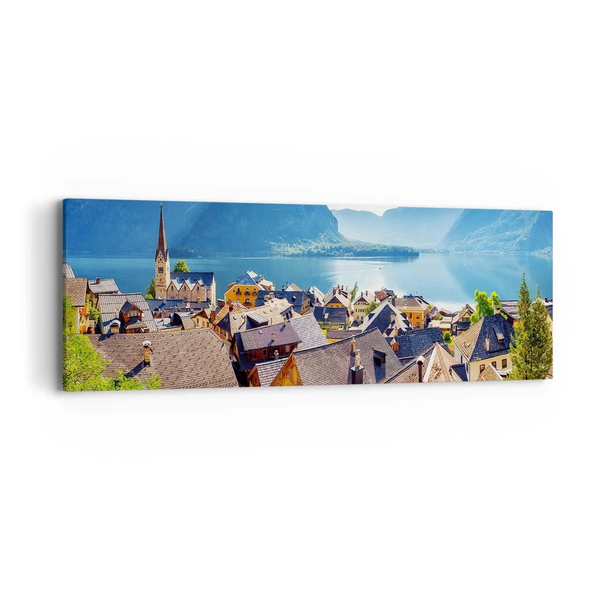 Obraz na płótnie - Bardziej malowniczo się nie da - 90x30 cm