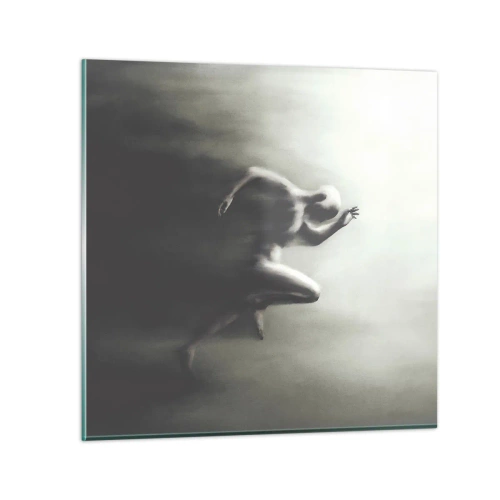 Obraz na szkle - Niepowstrzymany - 40x40 cm