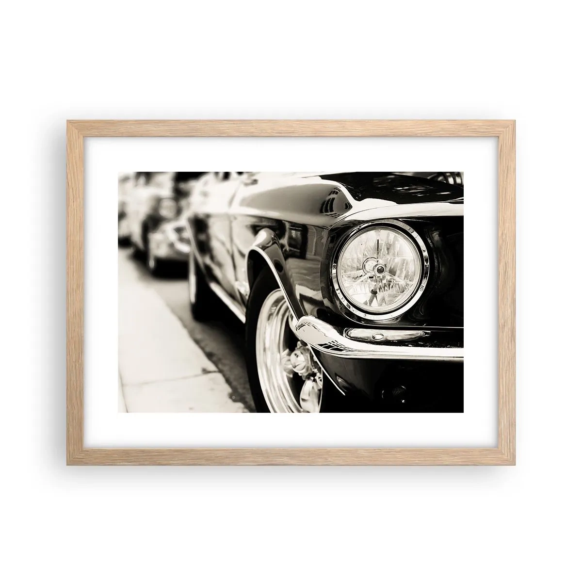 Plakat w ramie jasny dąb - Nieprzemijający blask - 40x30 cm