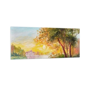Obraz na szkle - Et in Arcadia ego - 100x40 cm