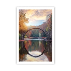 Plakat - Po drugiej stronie lustra - 61x91 cm