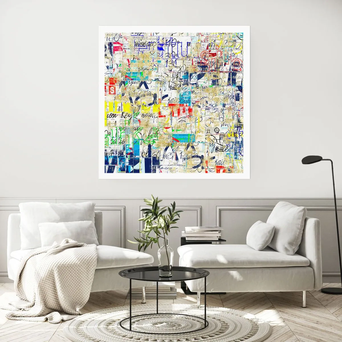 Plakat - Po prostu cieszy oczy - 50x50 cm