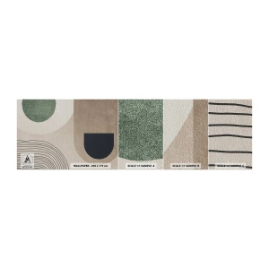 Fototapeta Próbka Samoprzylepna Deluxe Sticker - Łagodność owalu - Minimalizm, Sztuka, Abstrakcja - 100x30 cm