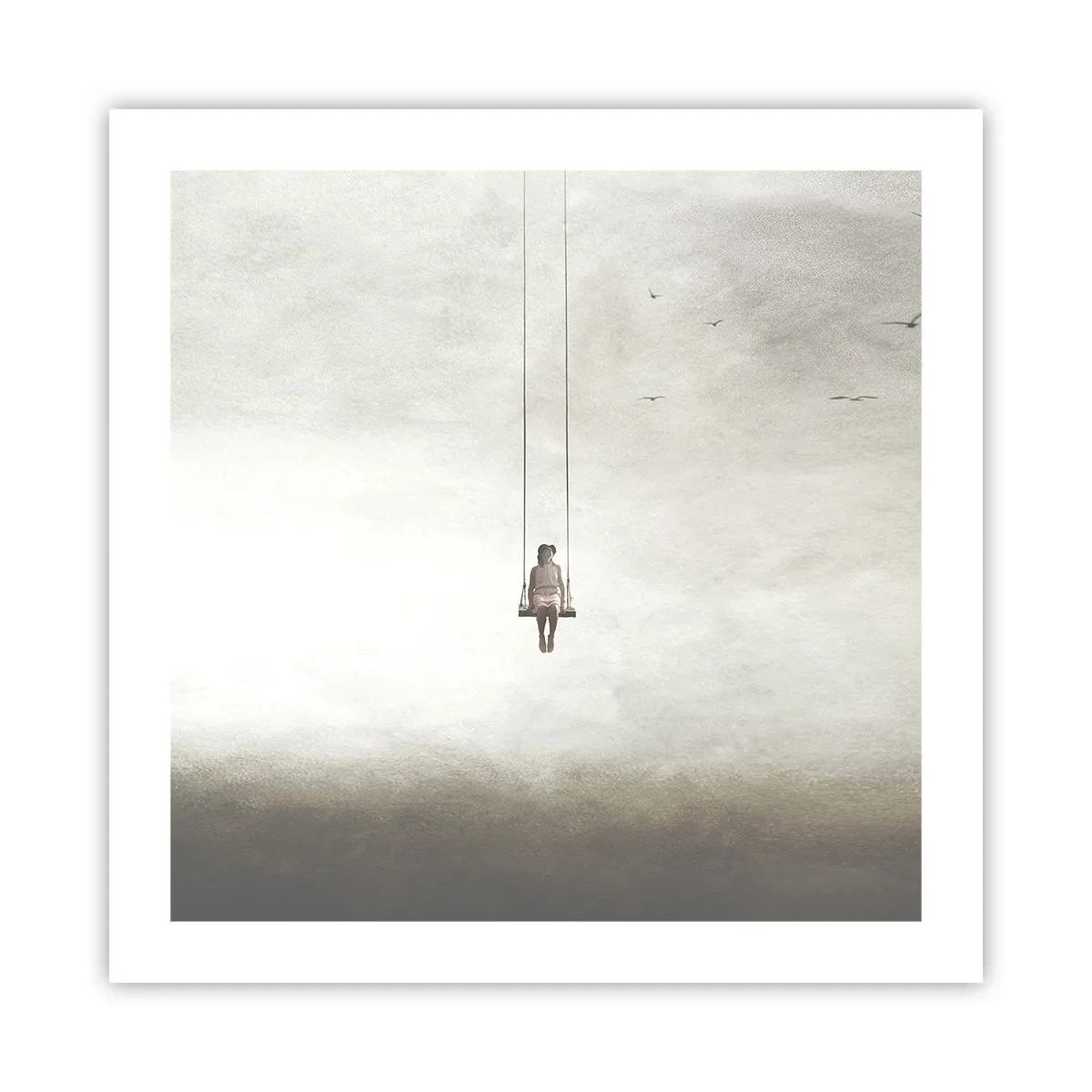 Plakat - Dziecko w nas - 50x50 cm