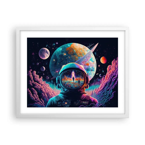 Plakat w białej ramie - Filozofom się nie śniło - 50x40 cm