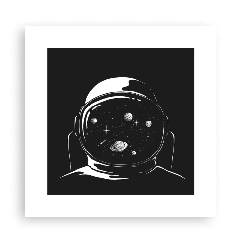 Plakat - Niezły widok - 30x30 cm