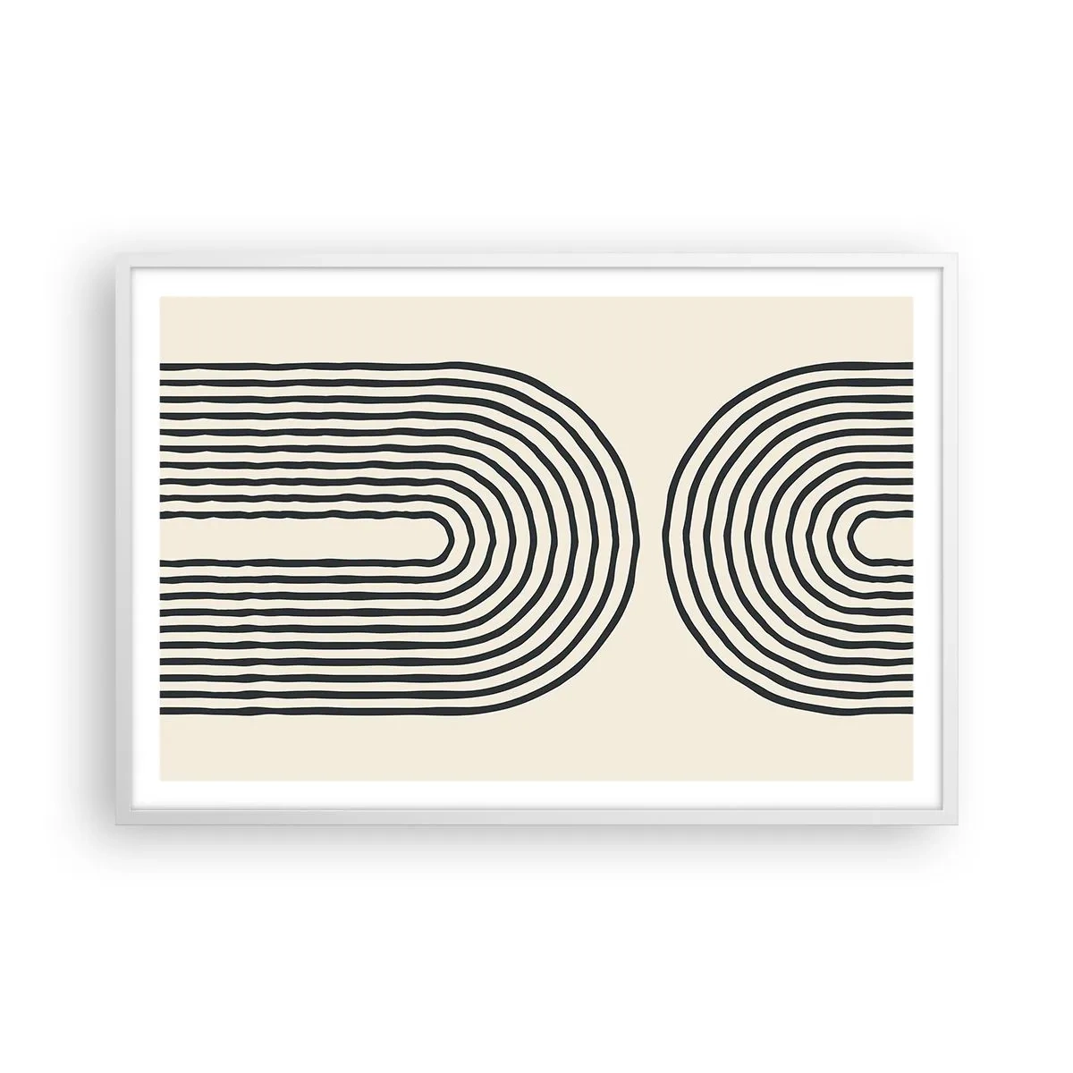 Plakat w białej ramie - Już za chwilę… - 91x61 cm