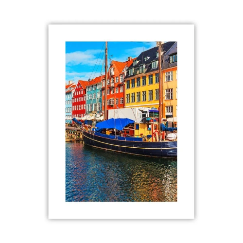 Plakat - Radosne nabrzeże - 30x40 cm