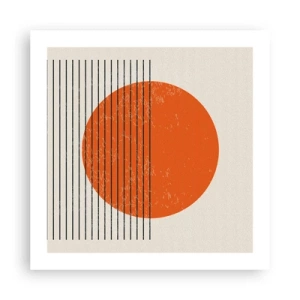 Plakat - Zawsze słońce - 50x50 cm