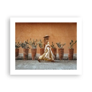 Plakat - W stylu hippie - 50x40 cm