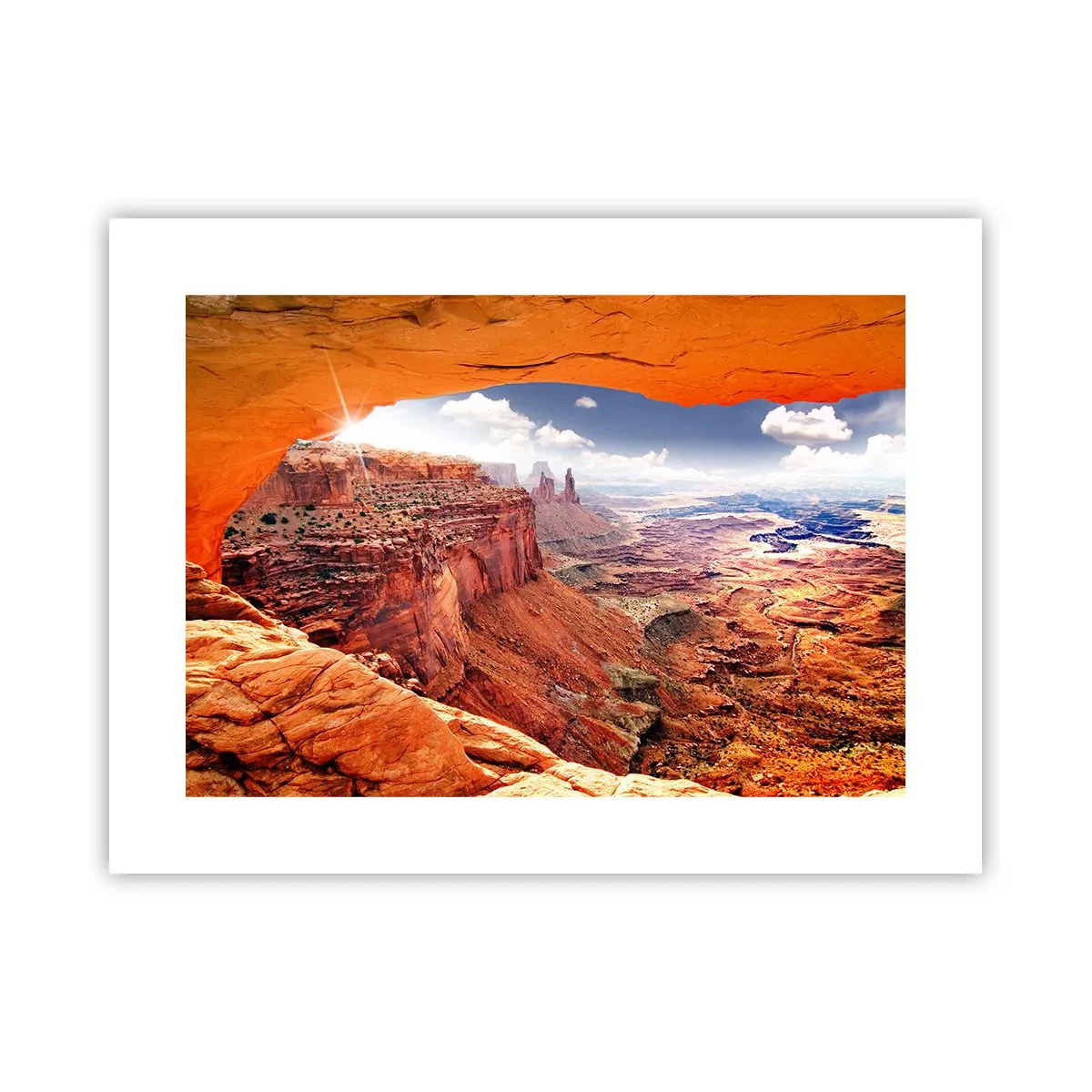 Plakat - Wyrzeźbione przez samą naturę - 40x30 cm