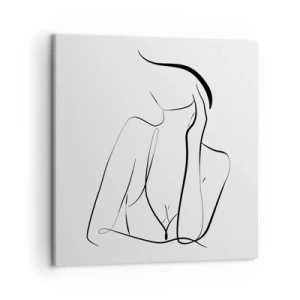 Obraz na płótnie - Na fali marzeń - 50x50 cm