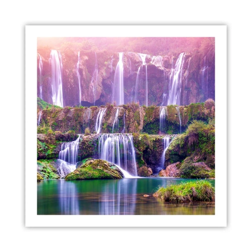 Plakat - Schody do nieba - 60x60 cm