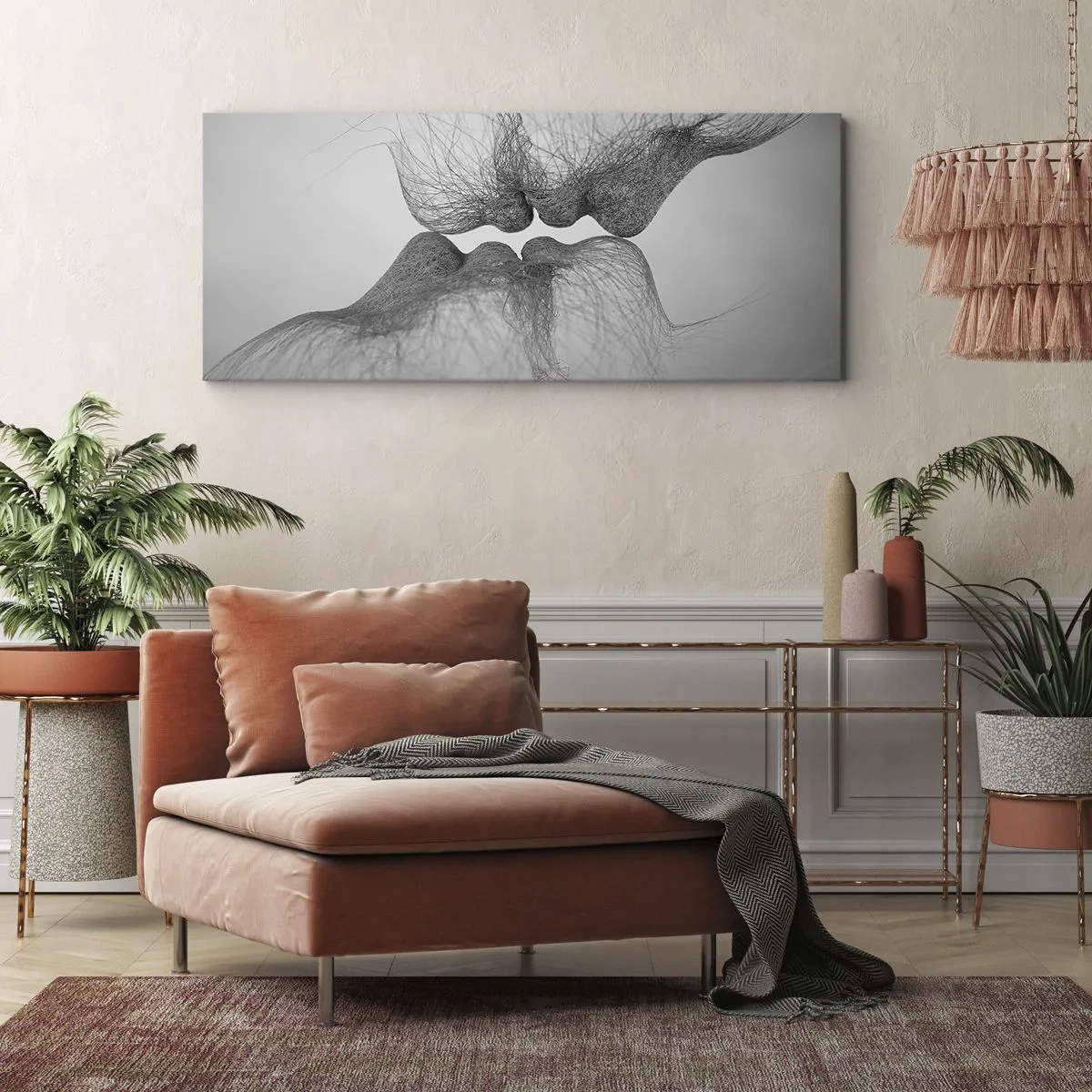 Obraz na płótnie - Pocałunek wiatru - 100x40 cm