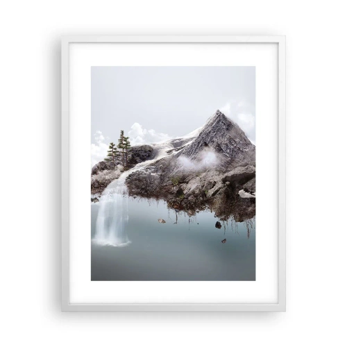 Plakat w białej ramie - Okiem surrealisty - 40x50 cm