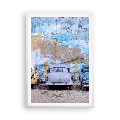 Plakat w białej ramie - Spotkanie weteranów - 70x100 cm