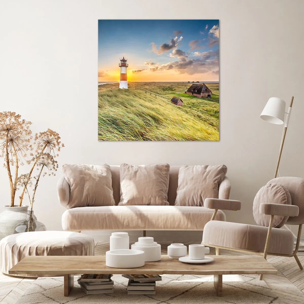 Obraz na płótnie - Między falami - 60x60 cm