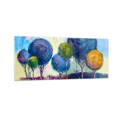 Obraz na szkle - Kula - kształt ideału - 100x40 cm