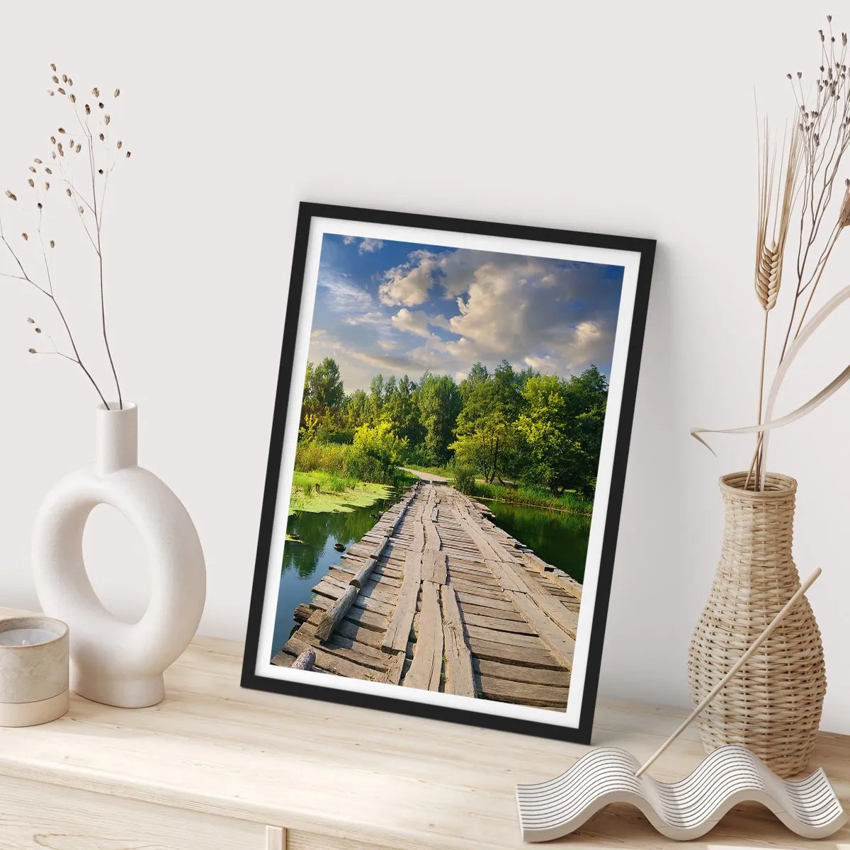 Plakat w czarnej ramie - Lato, lato wszędzie - 40x50 cm