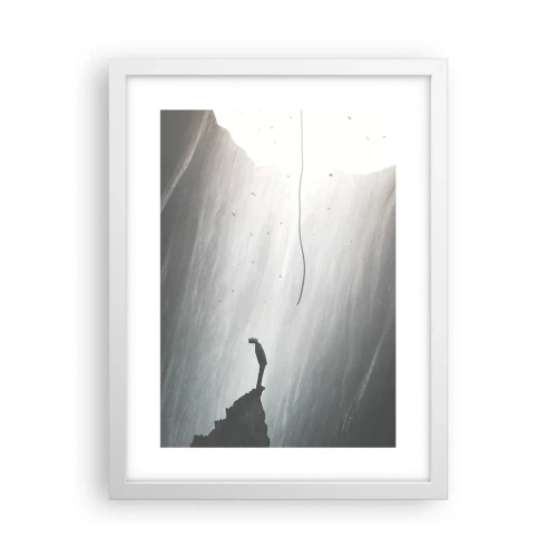 Plakat w białej ramie - Zawsze jest jakieś wyjście - 30x40 cm
