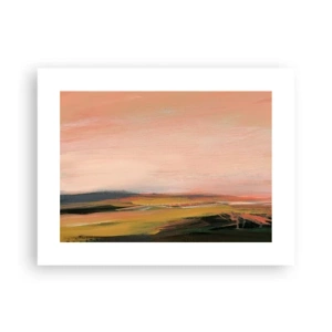 Plakat - W różowej tonacji - 40x30 cm