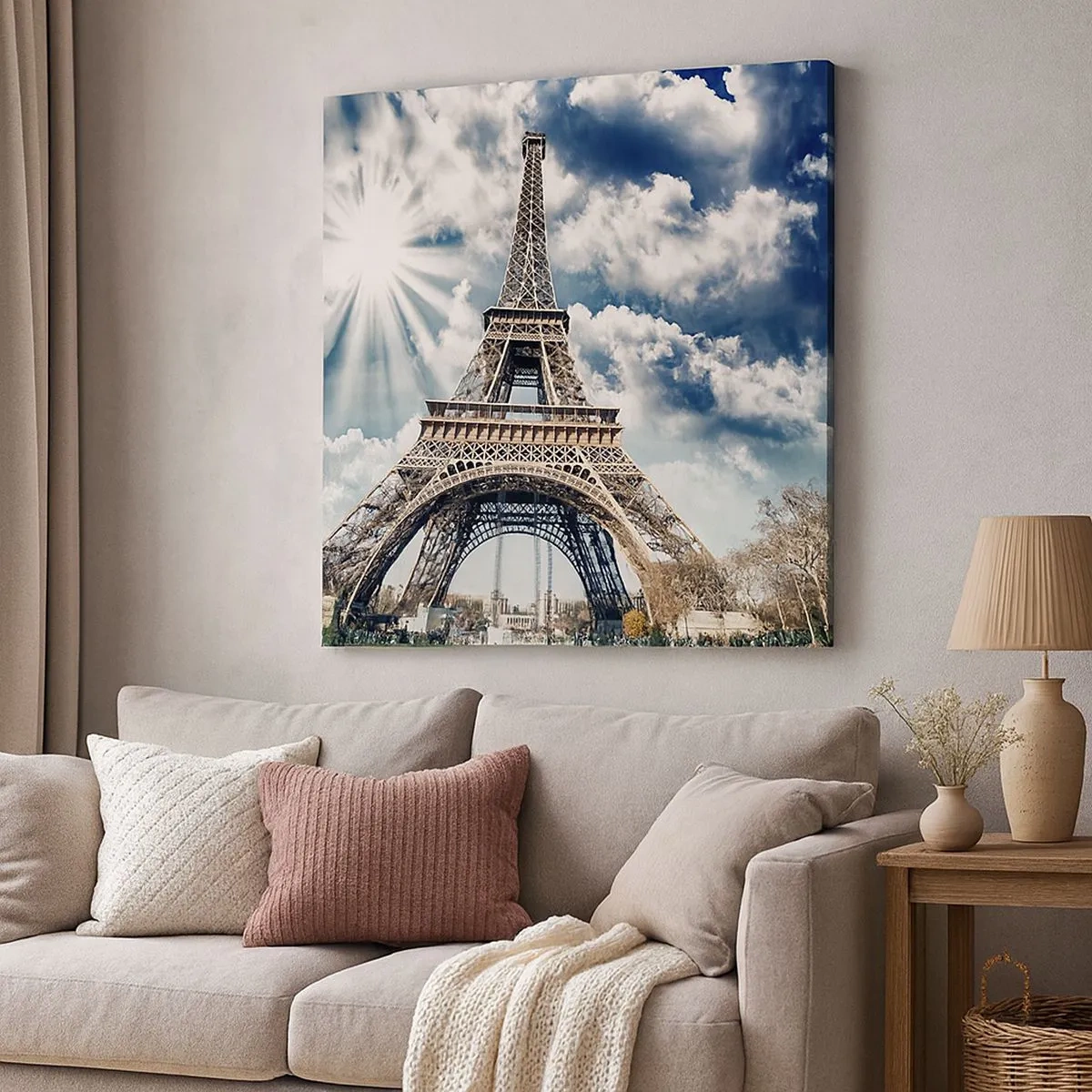 Obraz na płótnie - Jedyna taka pod słońcem - 30x30 cm