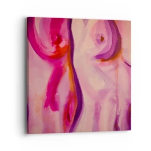 Obraz na płótnie - Oda do kobiecości - 40x40 cm