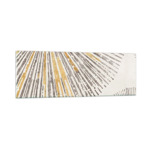 Obraz na szkle - Uroda promienia - 90x30 cm