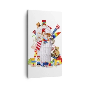 Obraz na płótnie - Skarby malucha - 45x80 cm