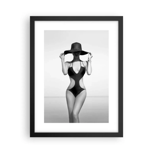 Plakat w czarnej ramie - Na imię mi: Elegancja - 30x40 cm