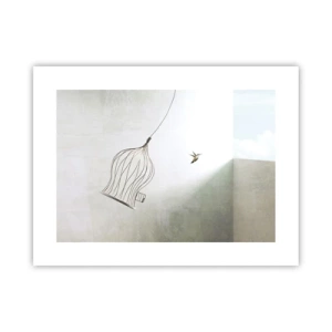 Plakat - W swoim żywiole - 40x30 cm