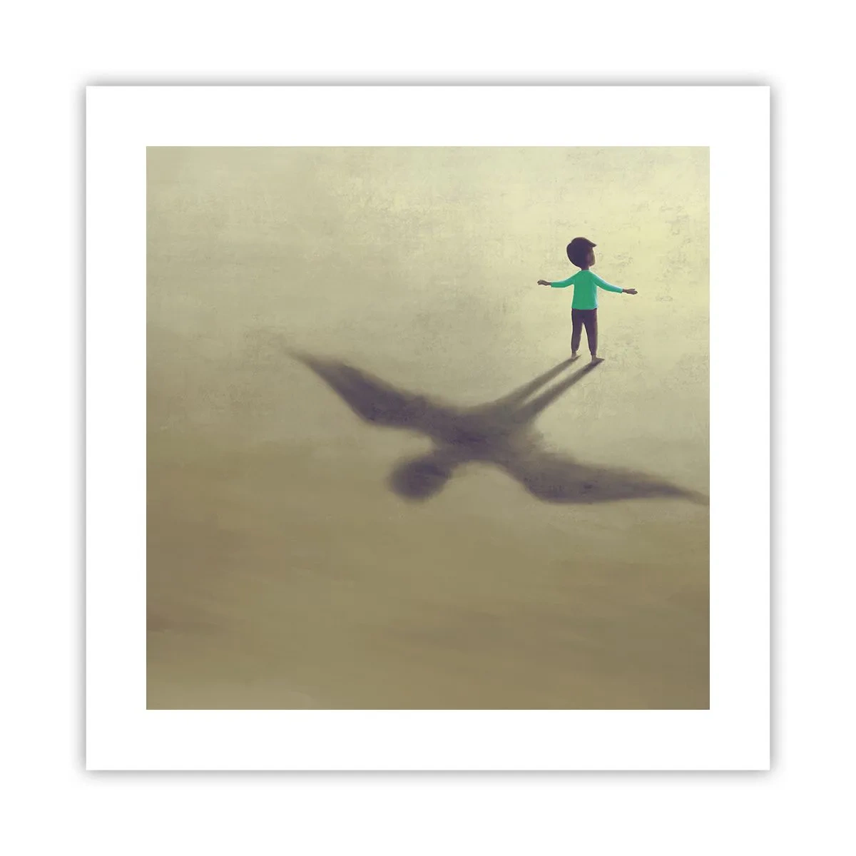 Plakat - Bohater przyszłości - 40x40 cm