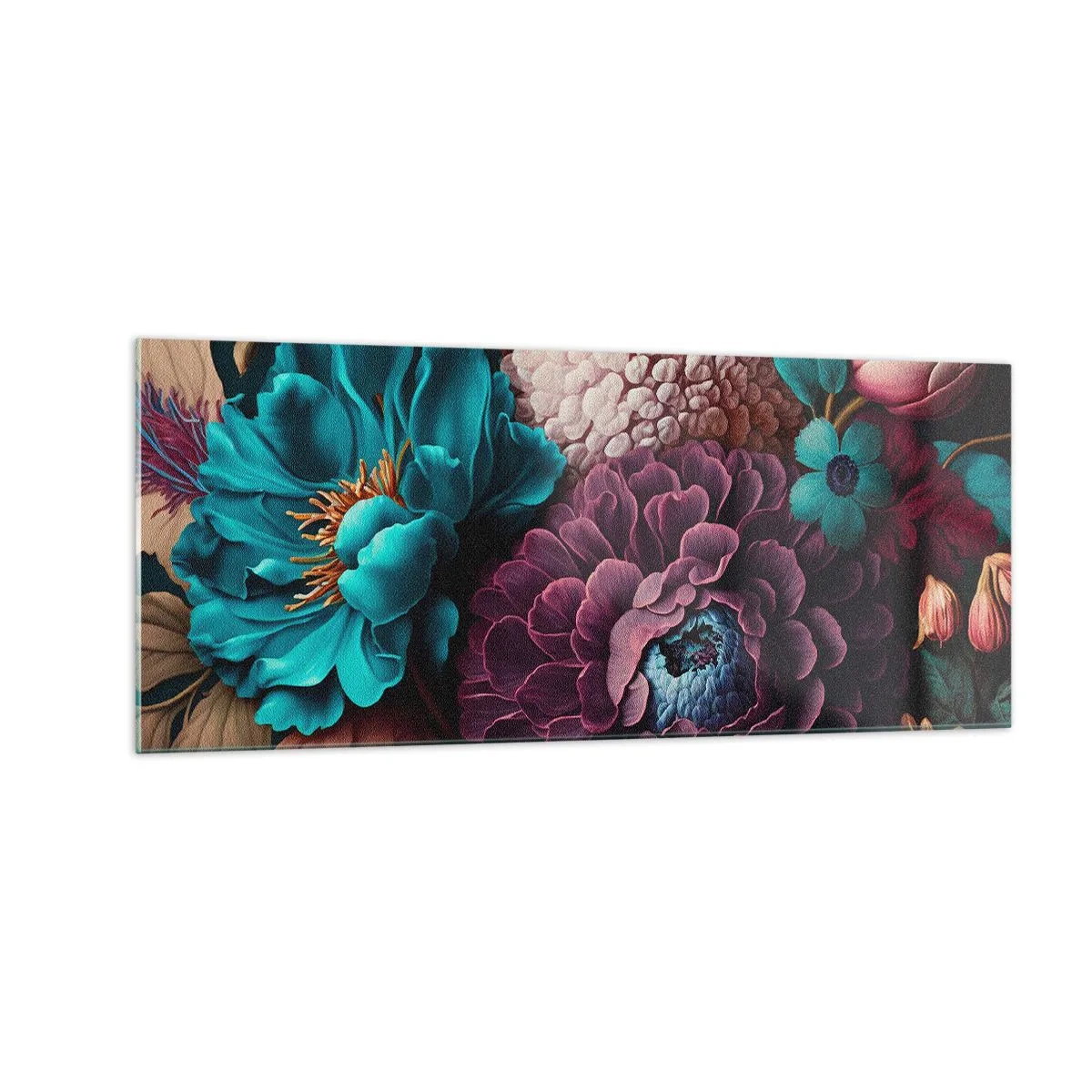 Obraz na szkle - Natura na bogato - 100x40 cm