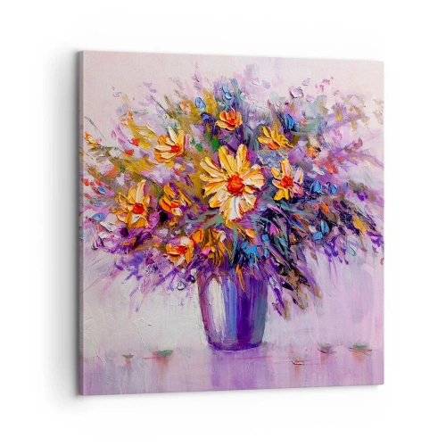 Obraz na płótnie - Słodko pachnie, słodko wygląda - 60x60 cm