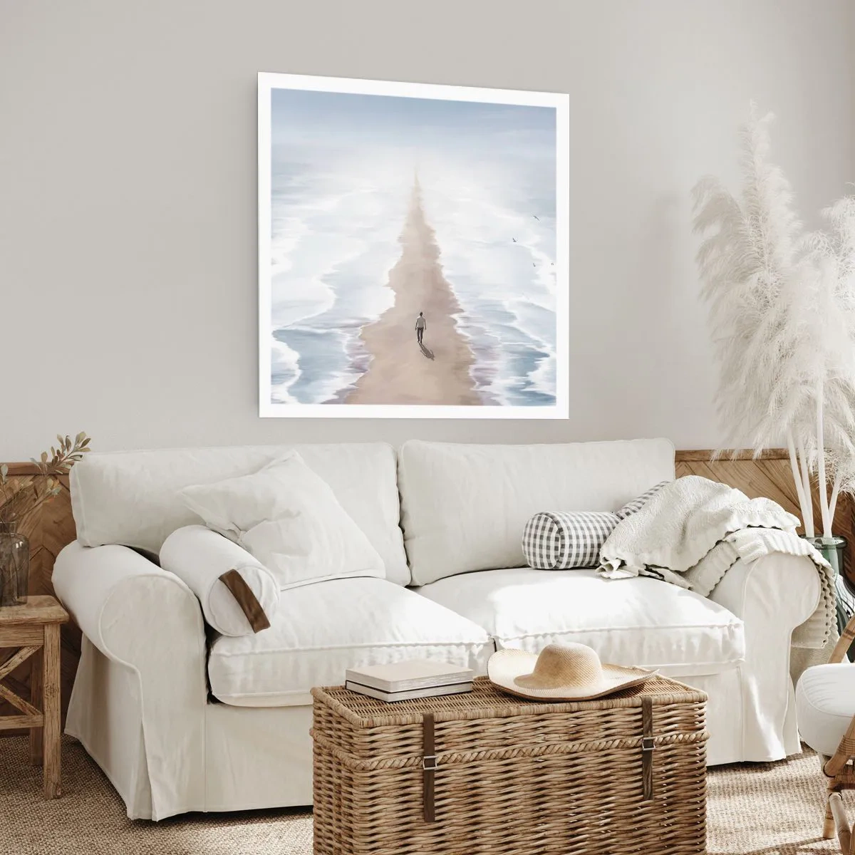 Plakat - Jasna przyszłość - 30x30 cm